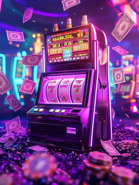Tampilan permainan Caishen Wins di banjar 4d menampilkan gulungan dengan simbol dewa kekayaan dan fitur bonus